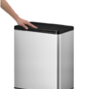 Balde Essential Touch 2x20L Inox Satinado